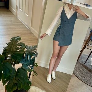 Pinstripe romper